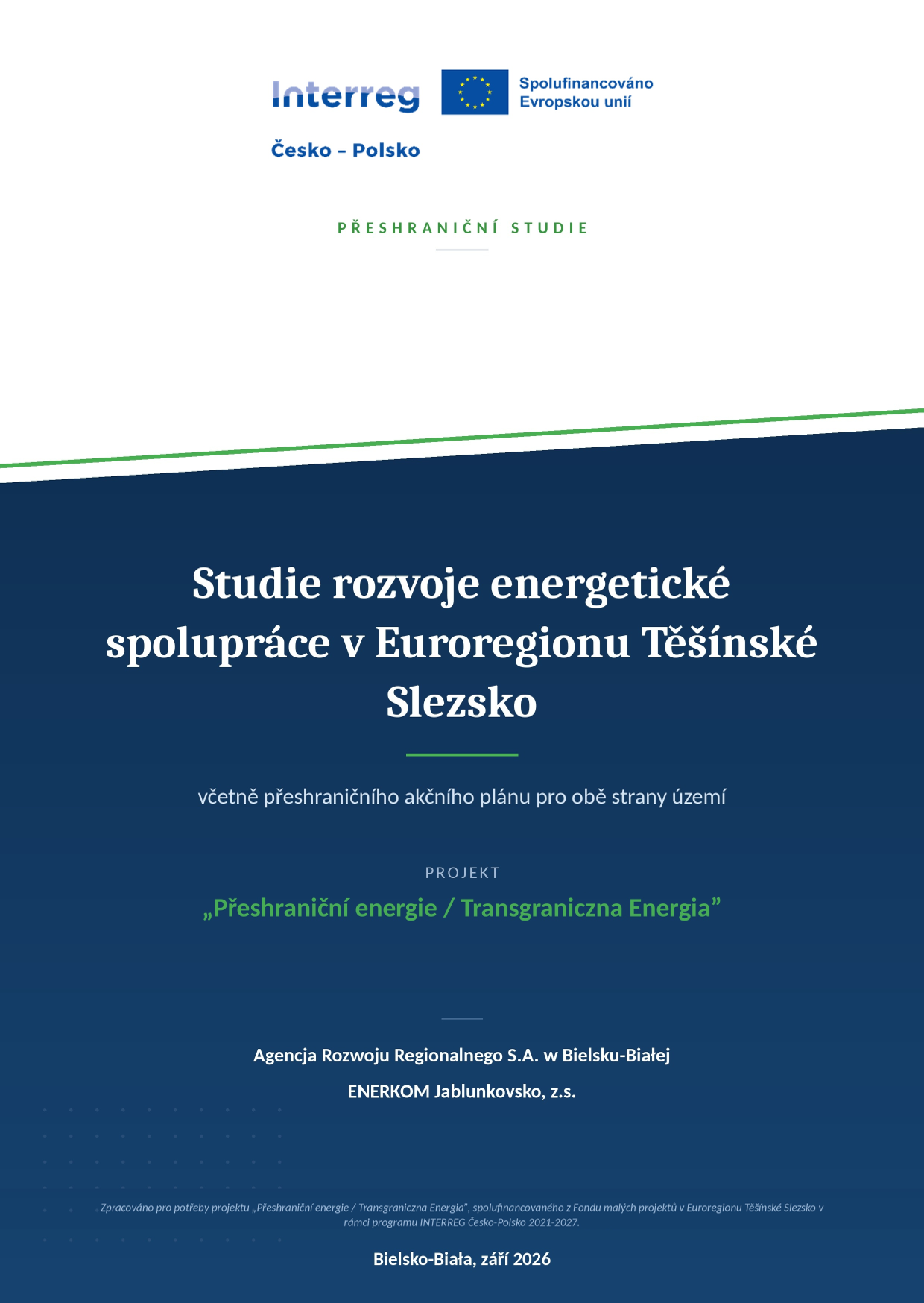 Pobierz dokument PDF – Studie rozvoje energetické spolupráce v Euroregionu Těšínské Slezsko
